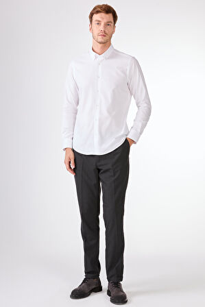 EKRU    ERKEK GÖMLEK - SLIM FIT