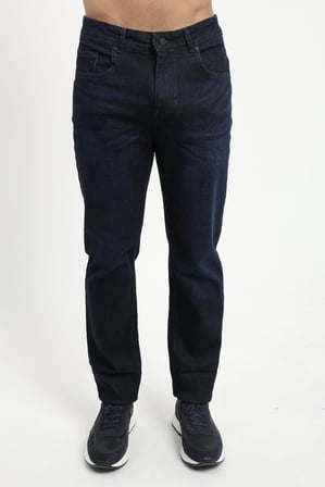 Erkek Regular Fit Lacivert Jean