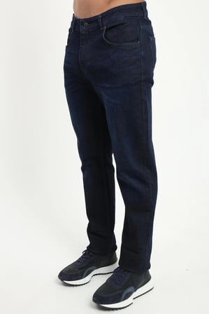 Erkek Regular Fit Lacivert Jean