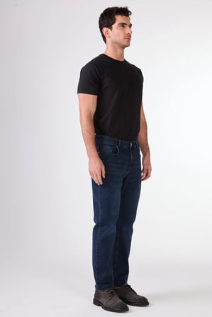 Erkek Slim Fit M.Lacivert Jean