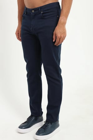Erkek Slim Fit Lacivert Pantolon