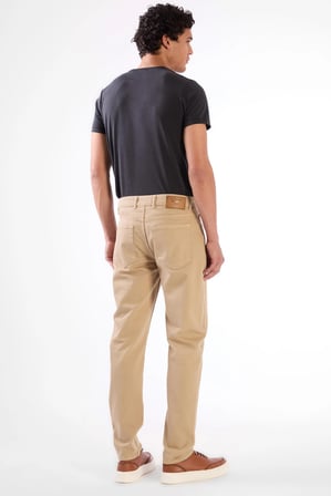 Erkek Slim Fit Vizon Pantolon