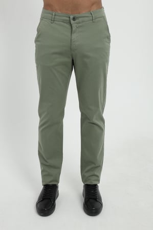 Erkek Regular Fit Haki Pantolon