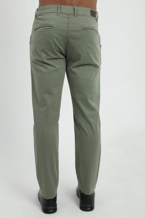 Erkek Regular Fit Haki Pantolon
