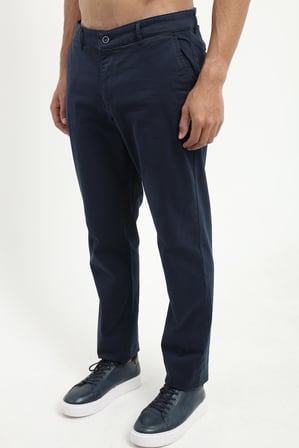 Erkek Regular Fit Lacivert Pantolon