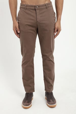 Erkek Regular Fit Kahve Pantolon