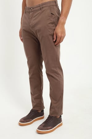 Erkek Regular Fit Kahve Pantolon