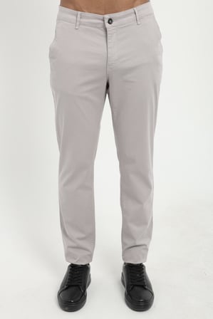 Erkek Regular Fit Açık Gri Pantolon
