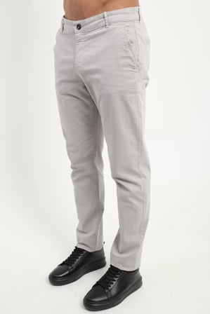 Erkek Regular Fit Gri Pantolon