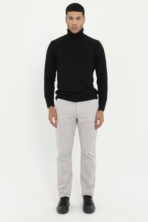 Erkek Regular Fit Gri Pantolon