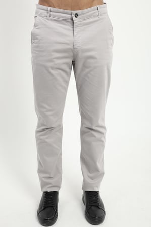Erkek Regular Fit Gri Pantolon