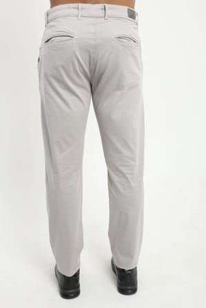Erkek Regular Fit Gri Pantolon