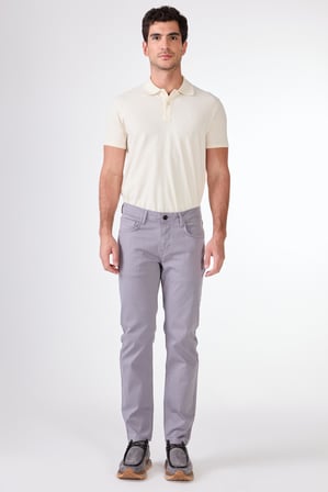Erkek Slim Fit Gri Pantolon