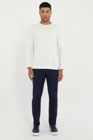 Erkek Regular Fit Lacivert Pantolon