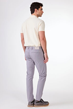 GRİ   DÜZ ERKEK PANTOLON - REGULAR FIT