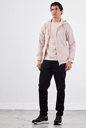 Bej    Erkek Sweatshırt - Regular Fit