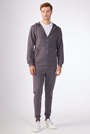 Antrasit    Erkek Sweatshırt - Regular Fit