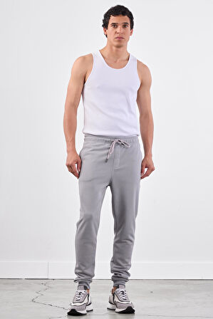 Gri    Erkek Eşofman Altı - Regular Fit