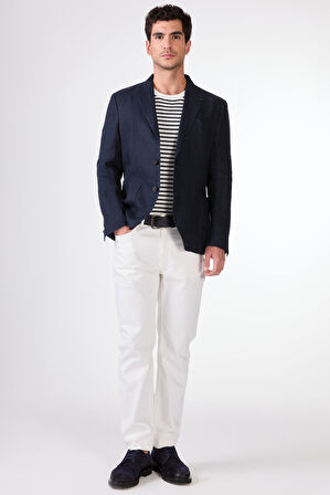 Lacivert    Erkek Ceket - Slim Fit