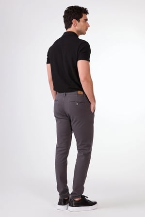 ANTRASİT   DÜZ ERKEK PANTOLON - REGULAR FIT