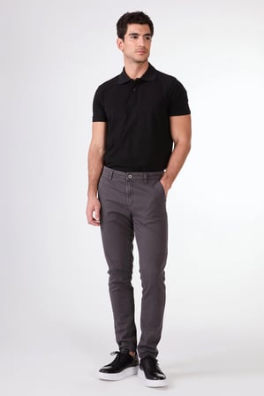 ANTRASİT   DÜZ ERKEK PANTOLON - REGULAR FIT