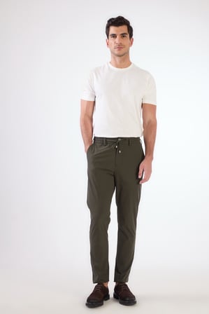 Erkek Slim Fit Haki Pantolon