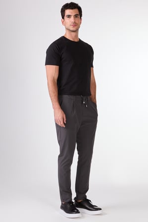 Erkek Slim Fit Antrasit Pantolon