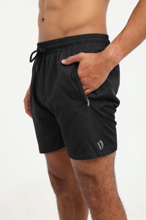 Erkek Slim Fit Siyah Mayo