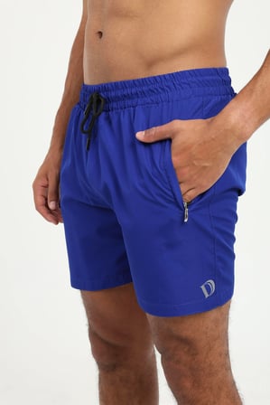 Erkek Slim Fit Saks Mayo