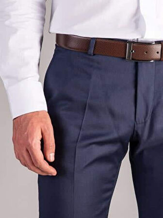 Dufy Açık Lacivert Erkek Regular Fit Düz Pantolon - 36595