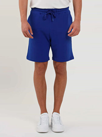 Dufy Saks Erkek Regular Fit Düz Casual Örme Short - 88548