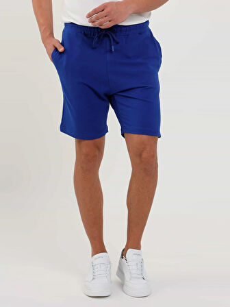 Dufy Saks Erkek Regular Fit Düz Casual Örme Short - 88548