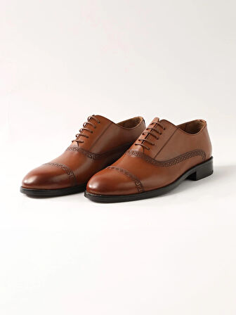 Dufy Taba Erkek Deri Klasik Ayakkabı - 96452