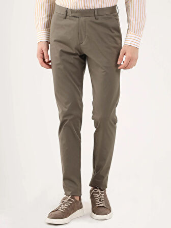 Dufy Haki Erkek Regular Fit   Pantolon - 96588