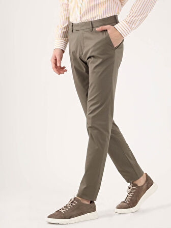Dufy Haki Erkek Regular Fit   Pantolon - 96588