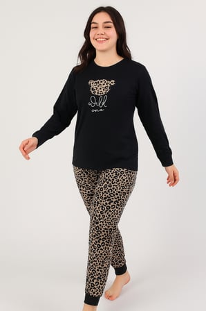 Kadın  Yumuşak Doku Termal Pijama Takımı 42050