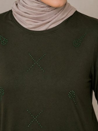 Orta Taş ve Üzeri Anne Penye Tunik 30644