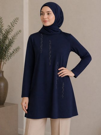 Orta Taş ve Üzeri Anne Penye Tunik 30643
