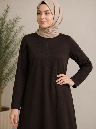 Orta Taş ve Üzeri Anne Penye Tunik 30643