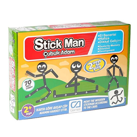 Çocuk CAPLS-5247 Stick Man Çubuk Adam -Ca Games