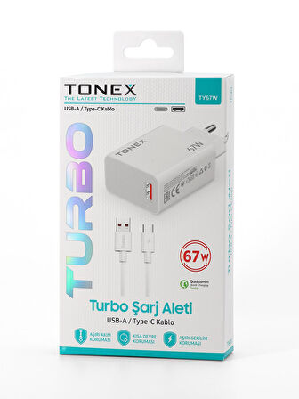 67W TYP-C Turbo Şarj Aleti