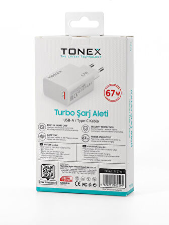 67W TYP-C Turbo Şarj Aleti