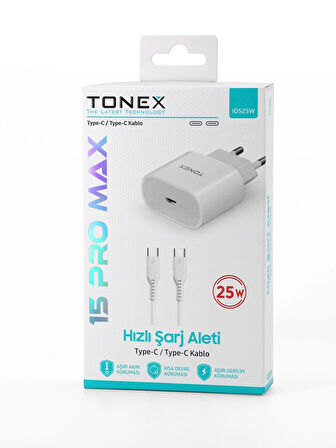 25W 15 Pro Max Hızlı Şarj Aleti