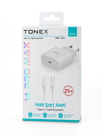 25W 14 Pro Max Hızlı Şarj Aleti