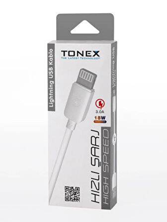 18W Lightning USB Kablo