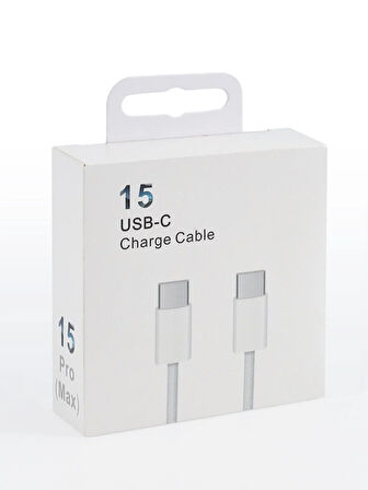 15 Pro Max 60W TYP-C - TYP-C USB Kablo