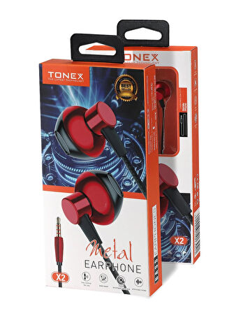 X2 Extra Bass Metal Kulaklık