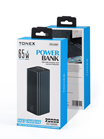 Tonex 30 B. Kablolu 65W Powerbank