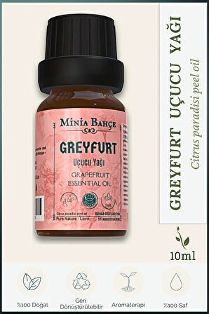 Greyfurt Uçucu Yağı, 10 Ml, %100 Saf