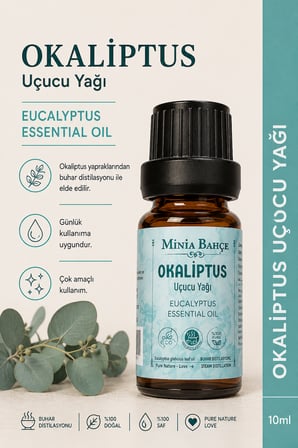 Minia Bahçe Okaliptüs Uçucu Yağı – 10 ml